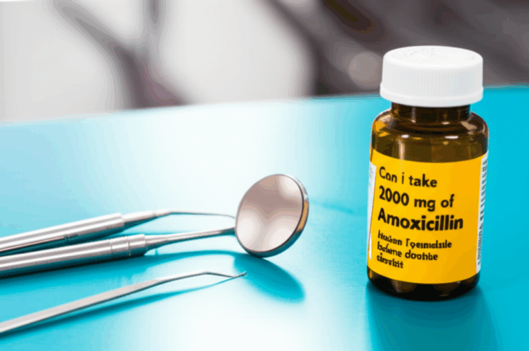 Can I Take 2000 mg 2g of Amoxicillin Before My Dentist Appointment